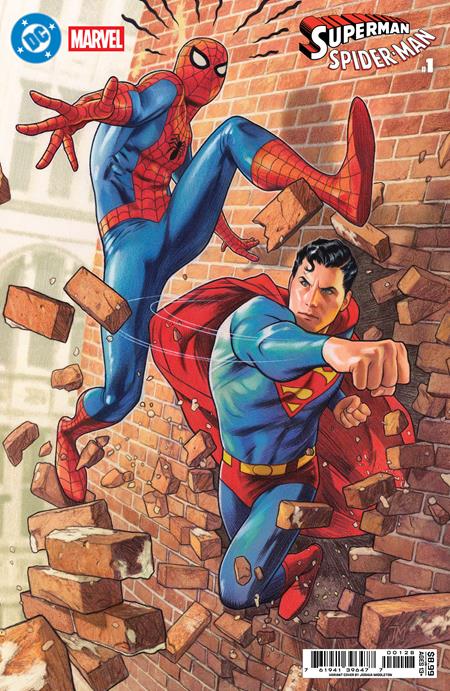 DC Marvel Superman Spider-Man #1 (One Shot) Cover P Joshua Middleton