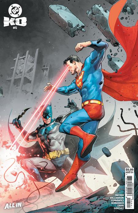 DC K.O. #5 Cover D Jerome Opena Card Stock