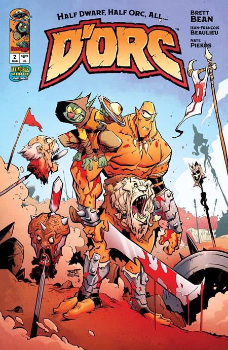 D'ORC #2 Cover C Brett Bean Invincible Team-Up