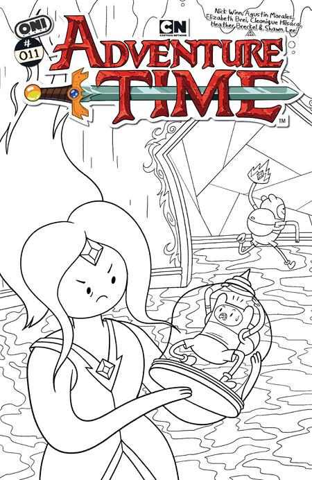 Adventure Time #11 E Cover Nick Winn 1:20 Ratio