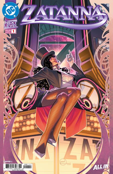 Zatanna #1 Cover A Jamal Campbell