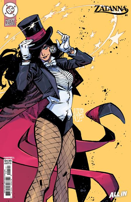 Zatanna #1 Cover D Jorge Corona Next Level Card Stock