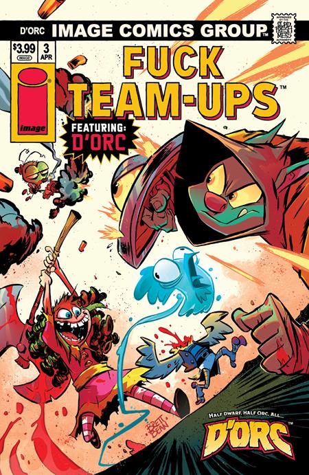 D'ORC #3 Cover D I Hate Fairyland Team Up NSFW Brett Bean