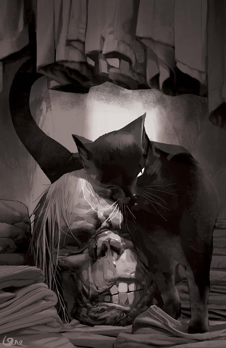Red Roots #1 Cover H 1:25 Ratio Lorenzo De Felici B&W Virgin