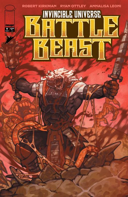 Invincible Battle Beast #9 Cover E 1:50 Ratio Crom Variant