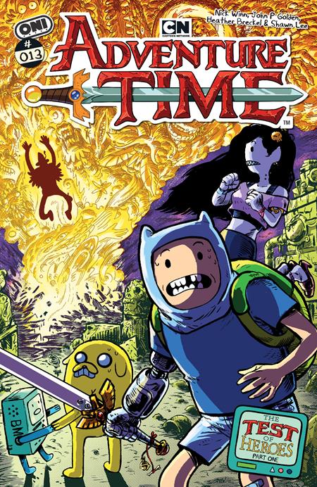 Adventure Time #13 Cover B John P Golden Variant