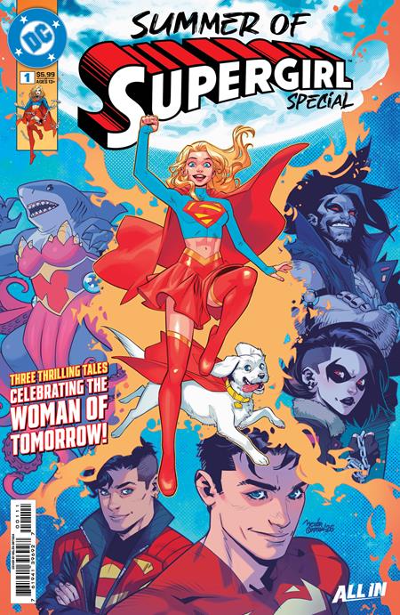 Summer of Supergirl Special #1 Cover A Belena Ortega available at TelComics