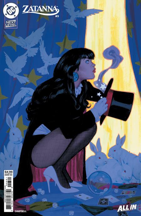 Zatanna #3 Cover B David Talaski Card Stock available at TelComics