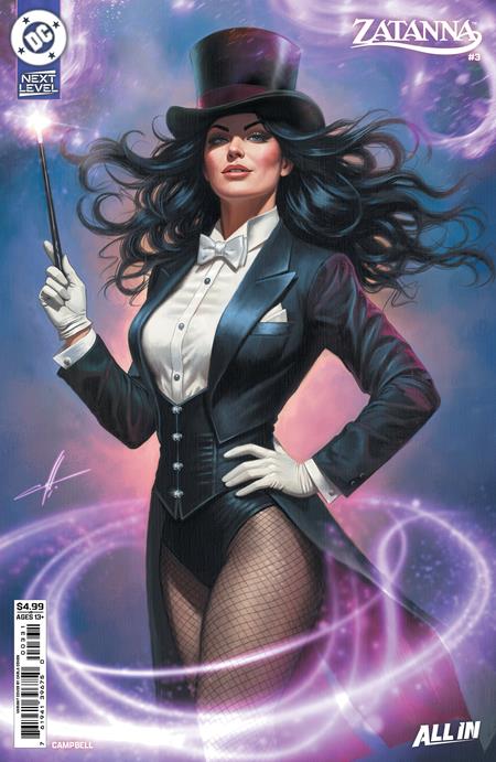 Zatanna #3 Cover C Carla Cohen Card Stock