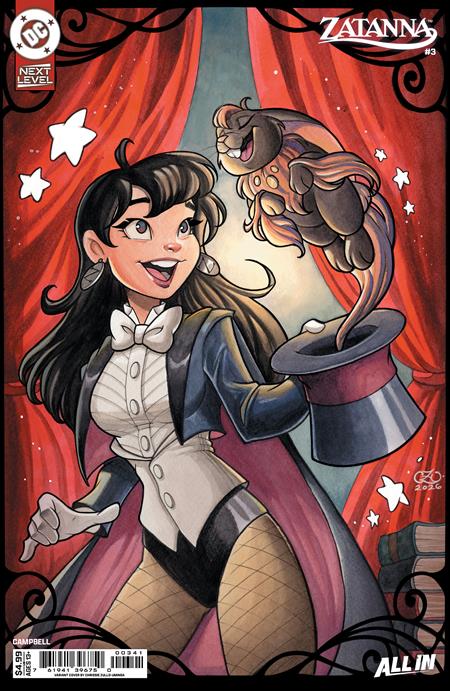 Zatanna #3 Cover D Chrissie Zullo-Uminga Card Stock