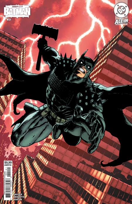 Absolute Batman #21 Cover D Doug Mahnke Card Stock Variant ~ Pre-Sale 6/17/2026 available at TelComics