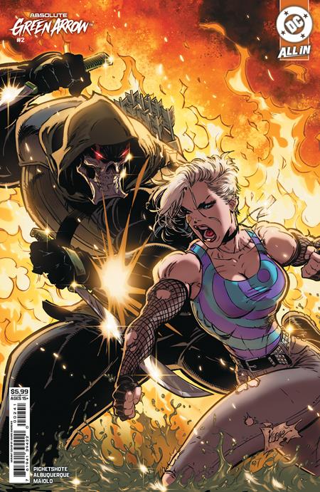 Absolute Green Arrow #2 Cover D Kaare Andrews Card Stock Variant