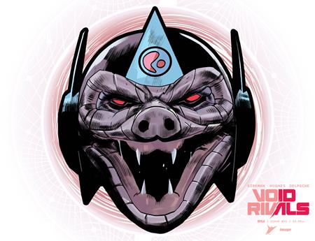 Void Rivals #31 Cover F Andrea Milana, Andres Juarez Die Cut Foil Mask available at TelComics