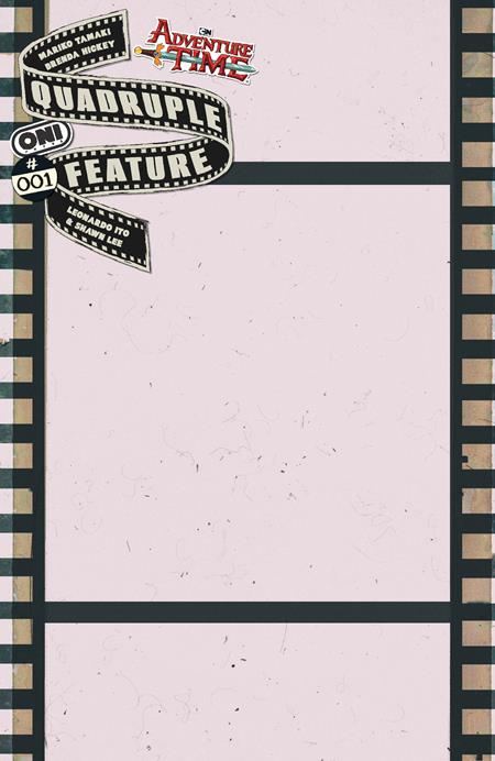 Adventure Time Quadruple Feature #1 Cover C Blank Sketch