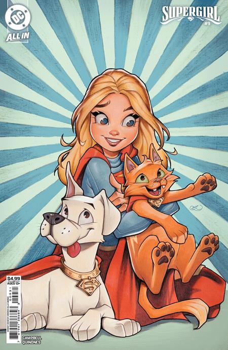 Supergirl #9 Cover B Chrissie Zullo-Uminga Card Stock