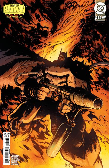 Absolute Batman 2025 Annual #1 Second Printing Cvr B Daniel Warren Johnson