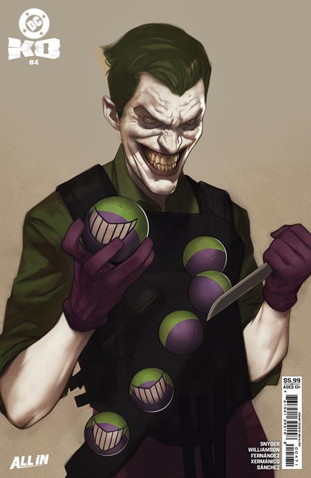 DC K.O. #4 Cover H Ben Oliver