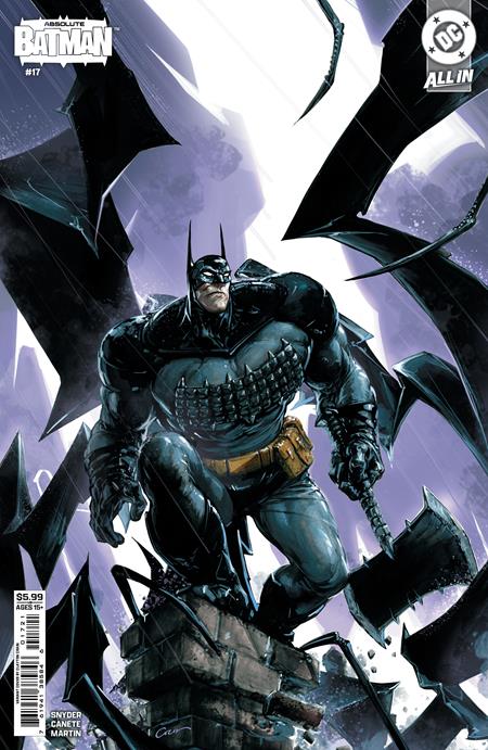 Absolute Batman #17 Cover B Clayton Crain Card Stock