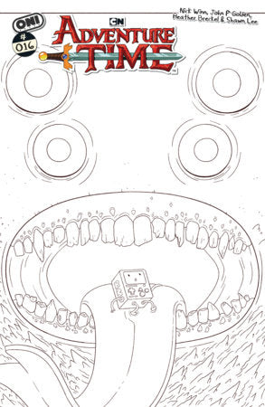 Adventure Time #16 Cover E Nick Winn 1:20 Ratio Variant