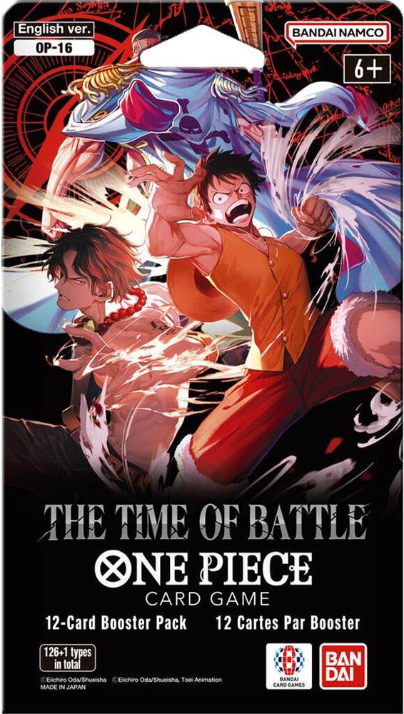 One Piece OP-16 The Time of Battle Sleeved Booster Pack
