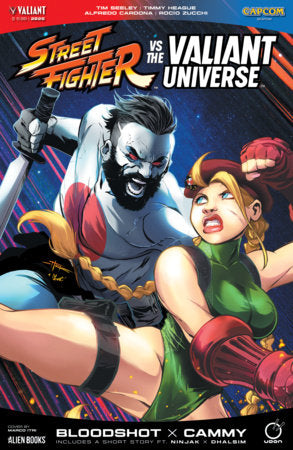 Street Fighter Vs. The Valiant Universe Special Cover C