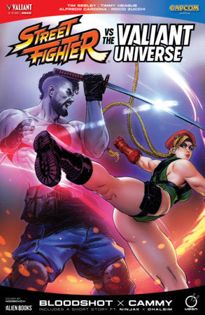 Street Fighter Vs. The Valiant Universe Special Cover D