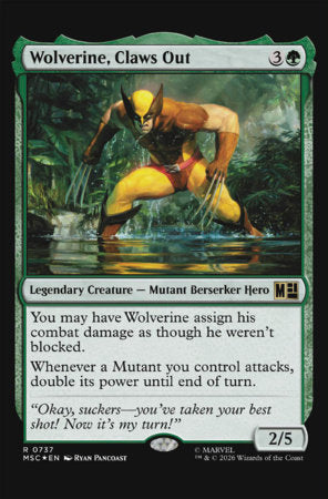 Wolverine #22 Classified Artist Magic: The Gathering Variant