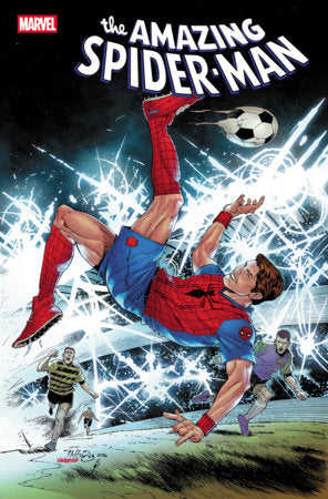 The Amazing Spider-Man #30 Netho Diaz Marvel Soccer Variant