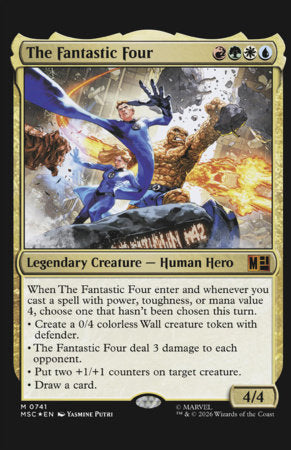 Fantastic Four #12 Classified Artist Magic: The Gathering Variant available at TelComics