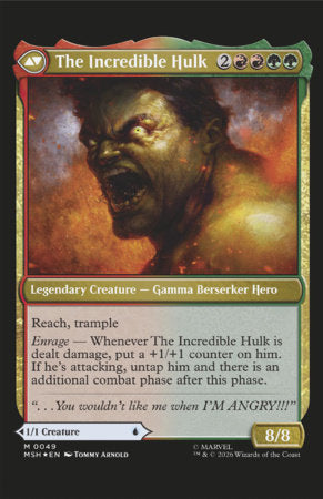 Infernal Hulk #8 Classified Artist Magic: The Gathering Variant available at TelComics