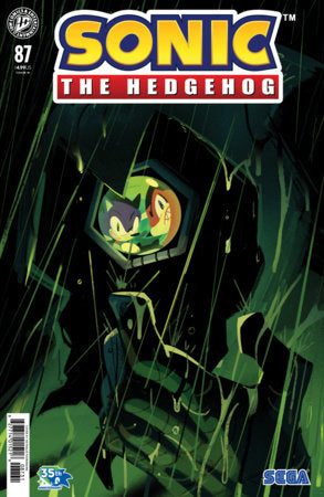 Sonic the Hedgehog #87 Cover B Nathalie Fourdraine 1:15 Ratio Variant available at TelComics