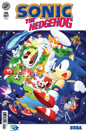 Sonic the Hedgehog: 35th Anniversary Special Cover B Hammerstrom available at TelComics