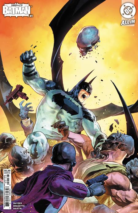 Absolute Batman #1 3rd Printing Cover B Jerome Opena Card Stock - Telcomics