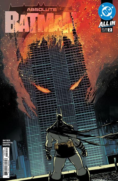 Absolute Batman #2 2nd Printing Cover A Nick Dragotta - Telcomics