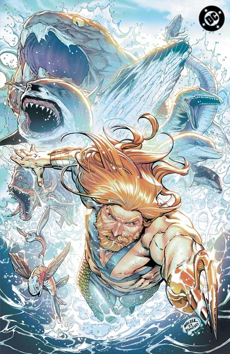 Aquaman #1 Brad Walker Deep Sea Spot Gloss Foil - Telcomics