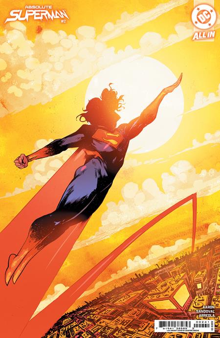 Absolute Superman #2 Cover D Sanford Greene 1:25 Ratio