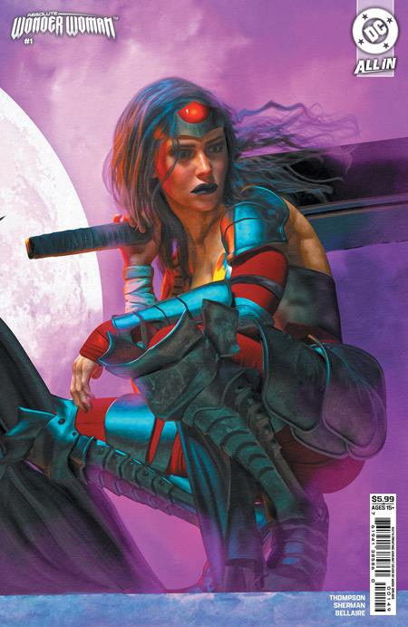 Absolute Wonder Woman #1 Mark Spears 6th Printing Connecting Foil - Telcomics