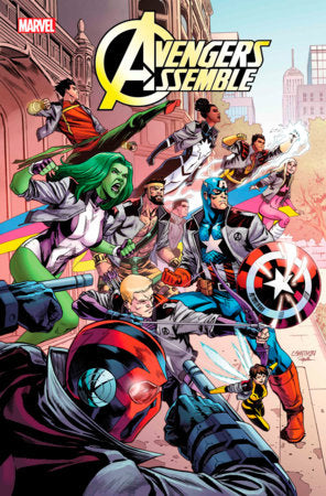 Avengers Assemble #1- Cory Smith Avengers Jacket Variant - Telcomics