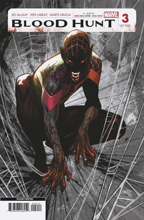Blood Hunt #3 Pepe Larraz 2nd Printing - Telcomics