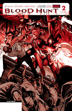 Blood Hunt: Red Band #2 Second Printing - Telcomics