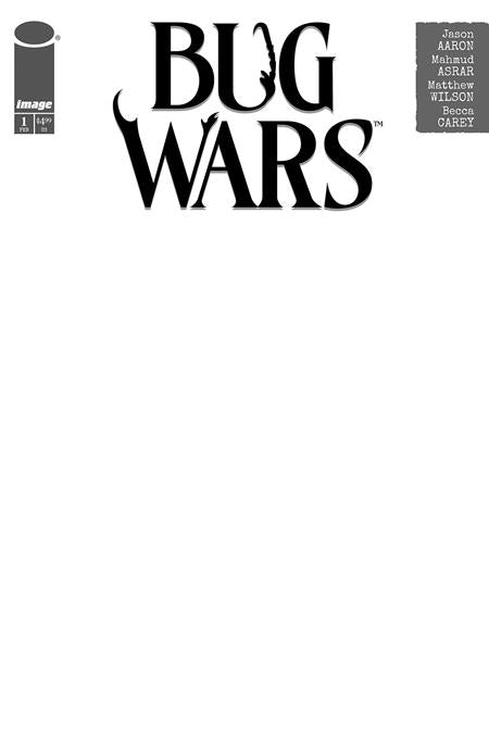 Bug Wars #1 Cover C Blank Sketch - Telcomics
