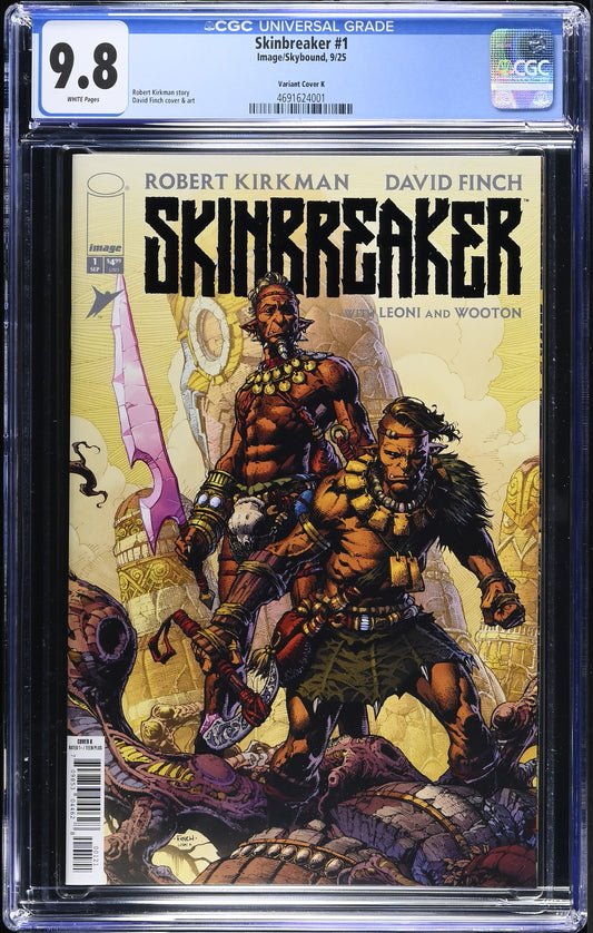 Skinbreaker #1 Cover K Thank You Variant CGC 9.8