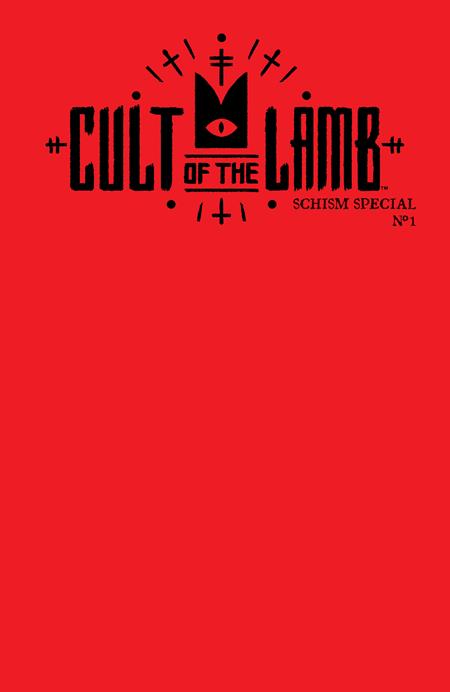 Cult of Lamb Schism Special #1 Red Blank