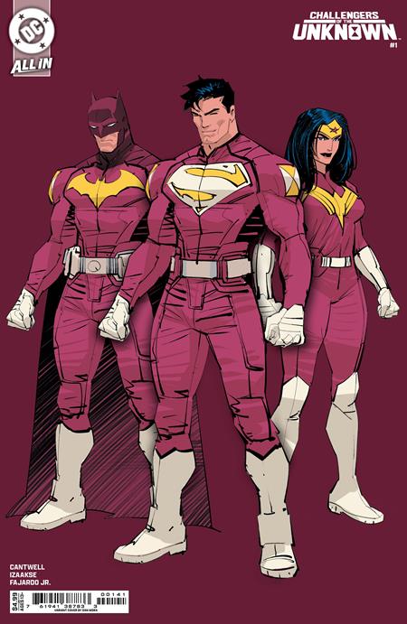 Challengers of the Unknown #1 Cover D Dan Mora - Telcomics