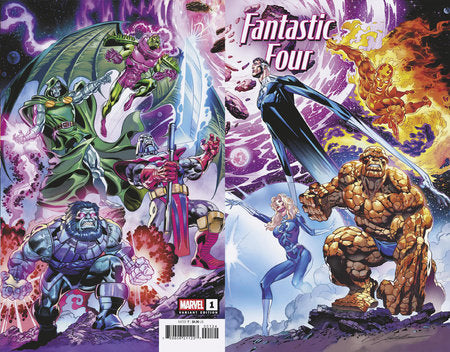 Fantastic Four #1 Claudio Castellini Wraparound 1:25 - Telcomics