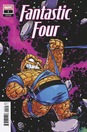 Fantastic Four #1 Skottie Young 5-Part Connecting Variant - Telcomics