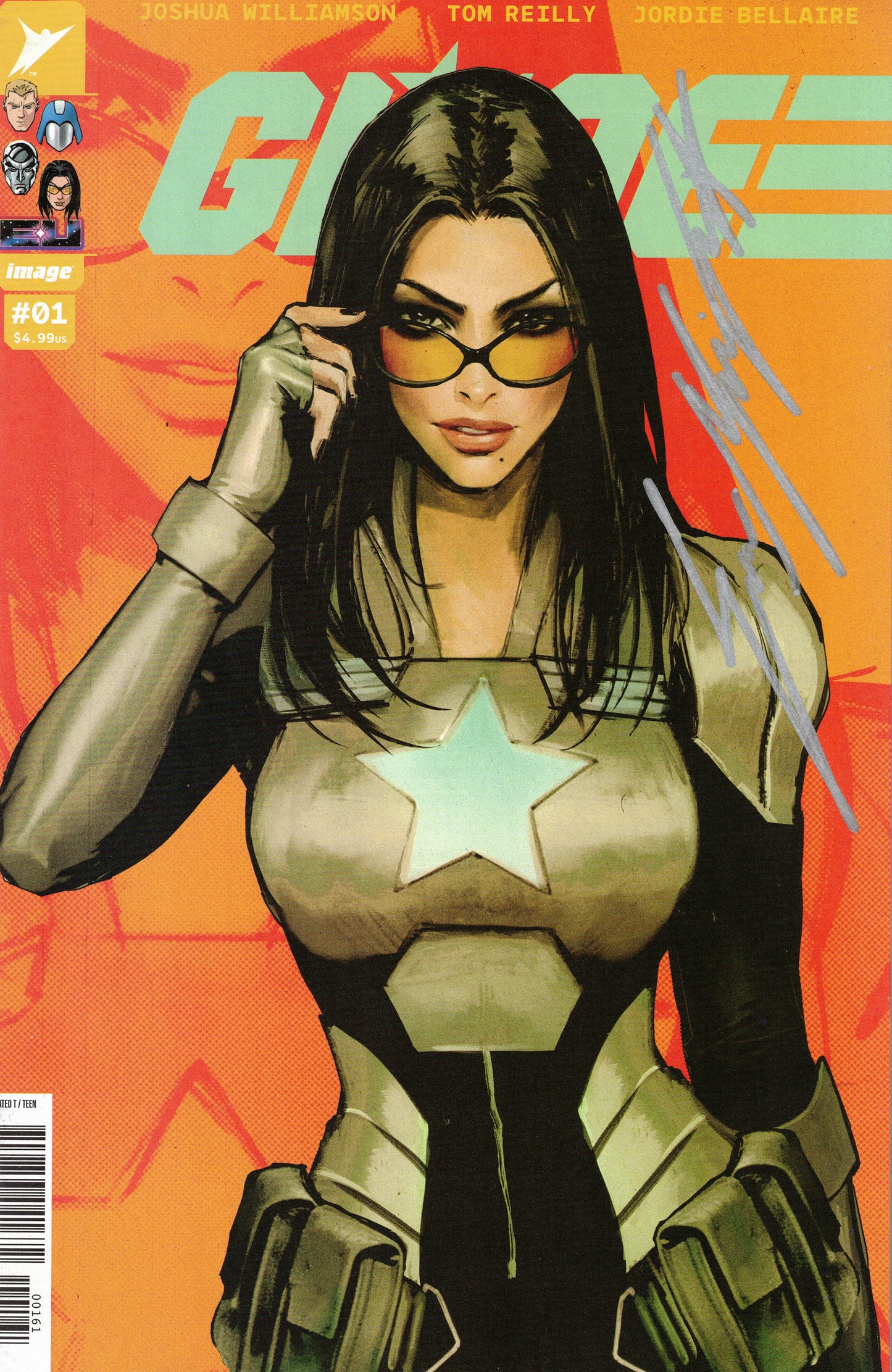 GI Joe #1 Cover F Sozomaika Signed - Telcomics