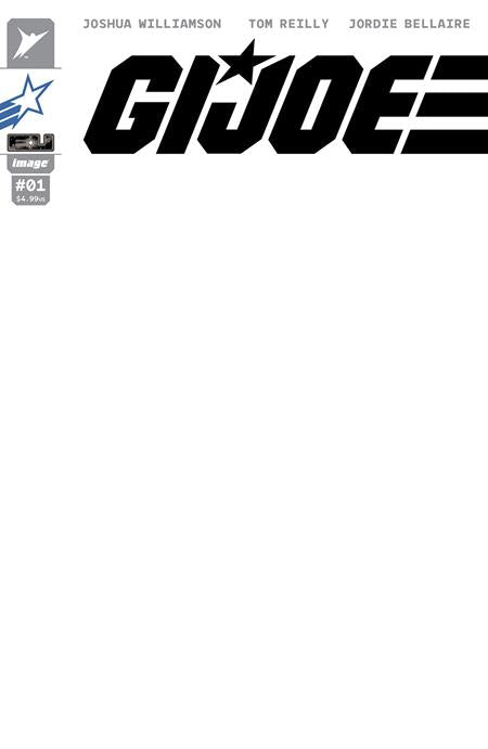GI Joe #1 Cover N Blank GI Joe Variant - Telcomics