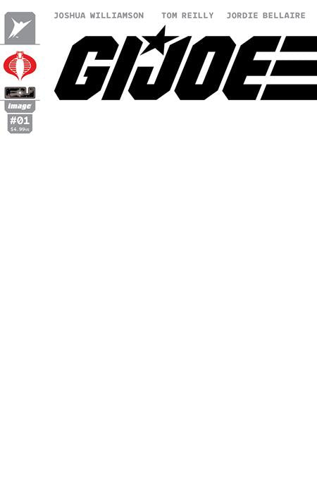 GI Joe #1 Cover O Blank Cobra Variant - Telcomics