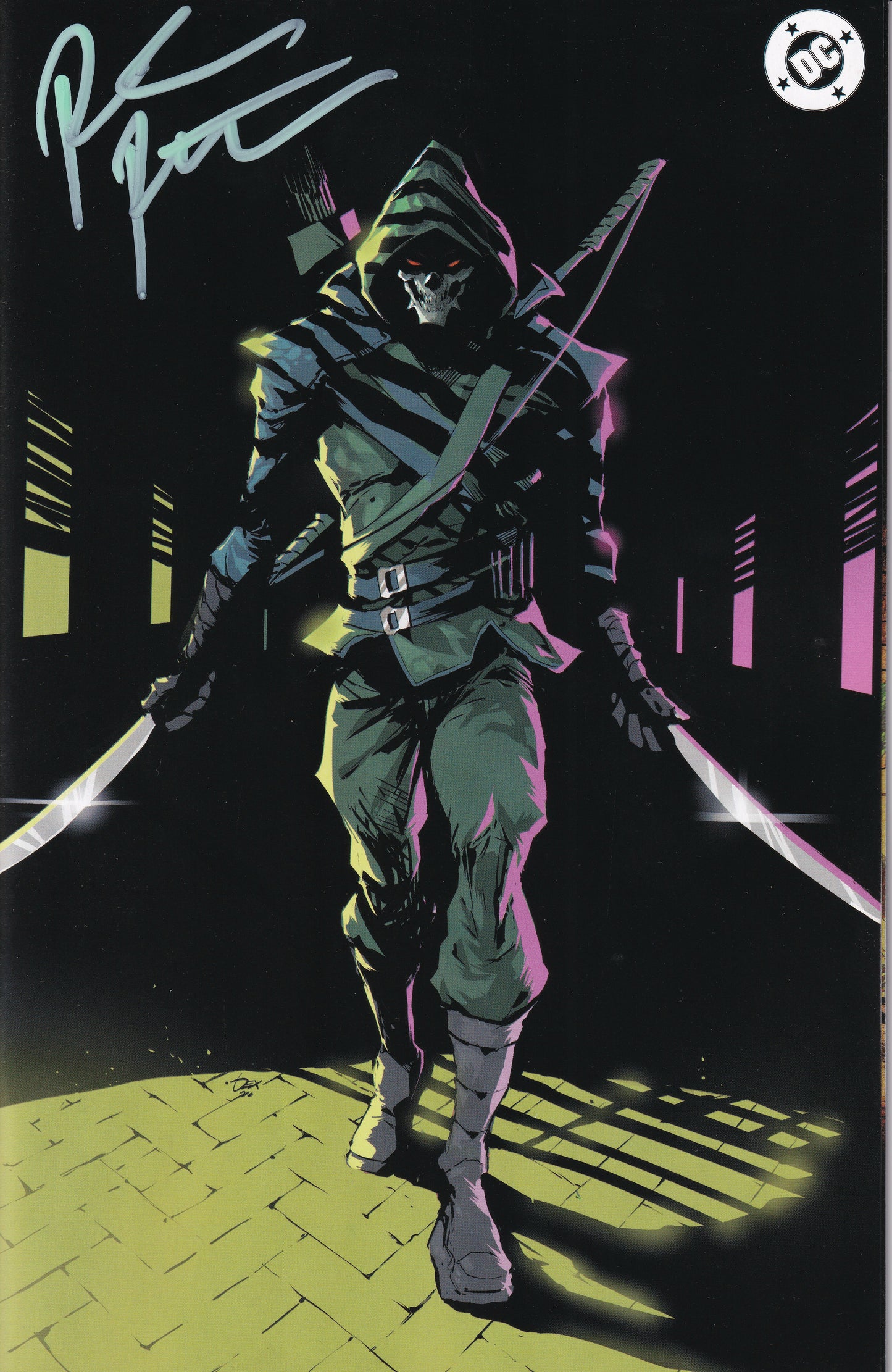 Absolute Green Arrow #1 Dexter Soy Virgin Variant Signed by Pornstack
